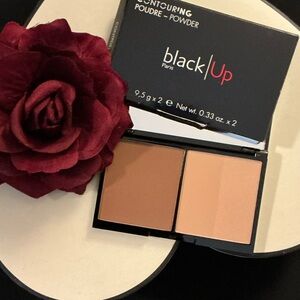 Black Up Contouring Duo - Rich Brown and Soft Tan (shade 02)